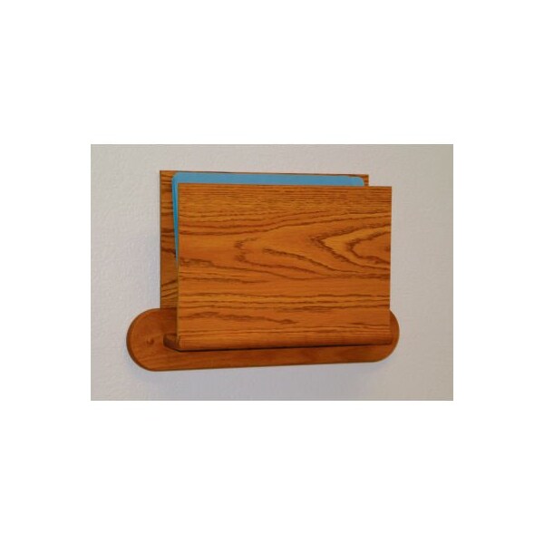 Wooden Mallet HIPAA Compliant Oak Open Ended Chart Holder Medium Oak